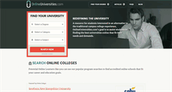 Desktop Screenshot of onlineuniversities.com