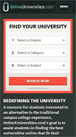 Mobile Screenshot of onlineuniversities.com